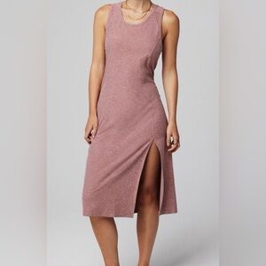 Fabletics - Cloud Jersey Midi Dress, Sleeveless